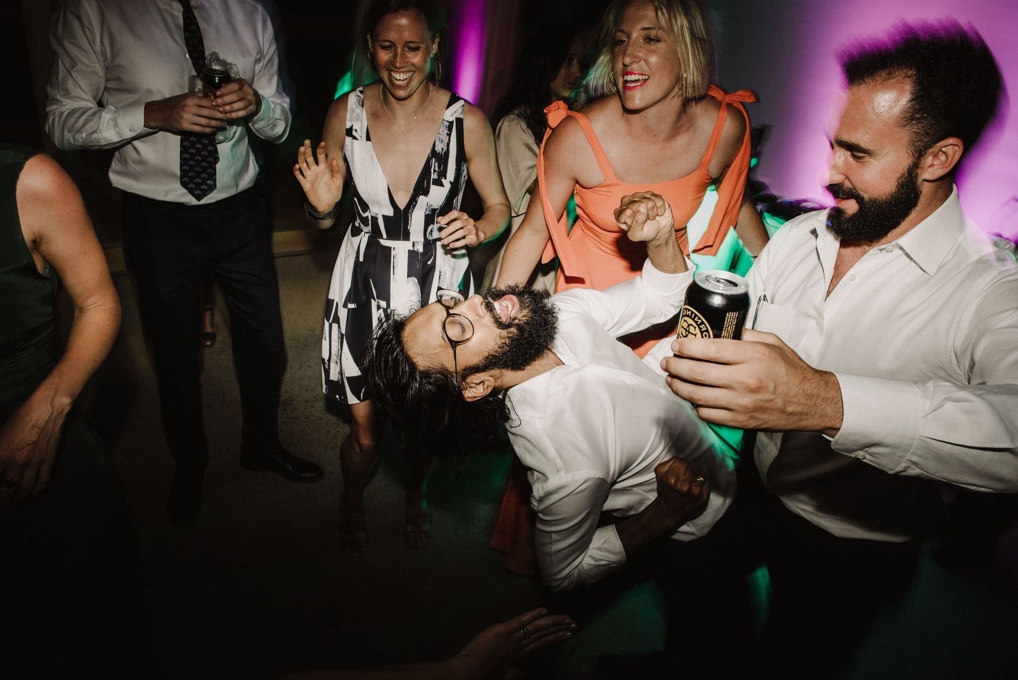 Guests Having Fun At Melbourne Wedding Reception