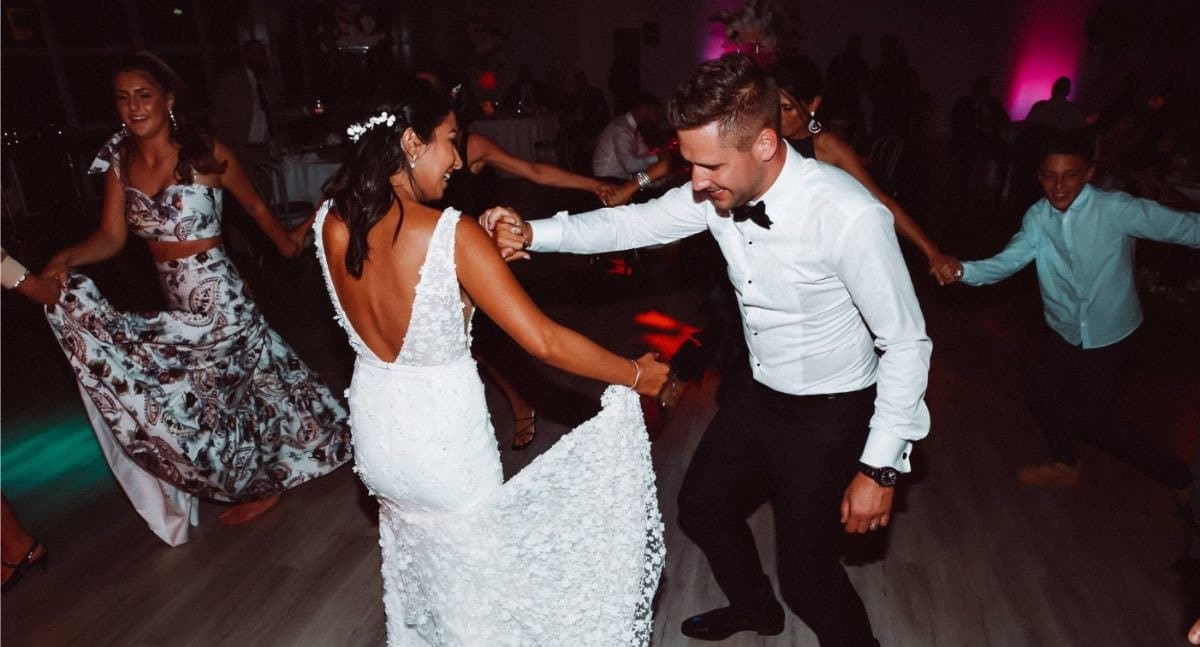 Melbourne Bride and Groom Dancing Wedding Reception