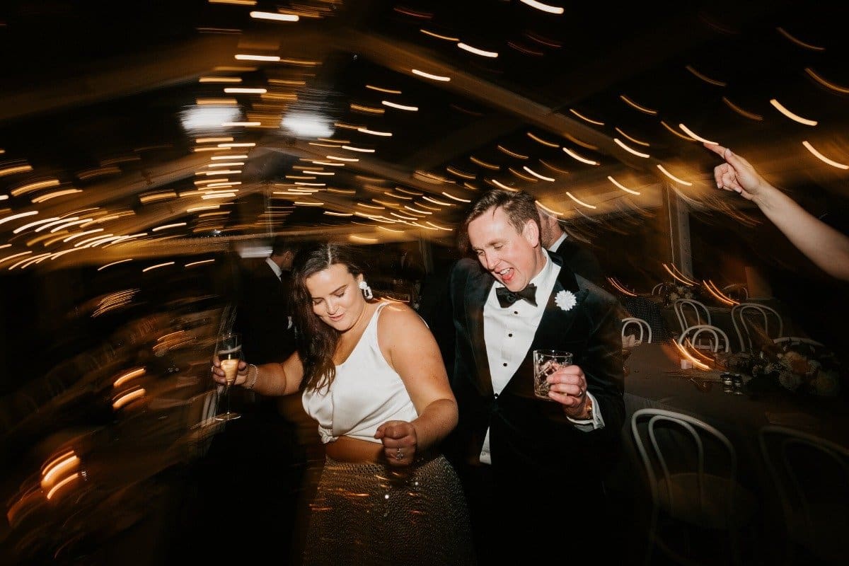Willow and Stone Wedding Reception Dance Floor