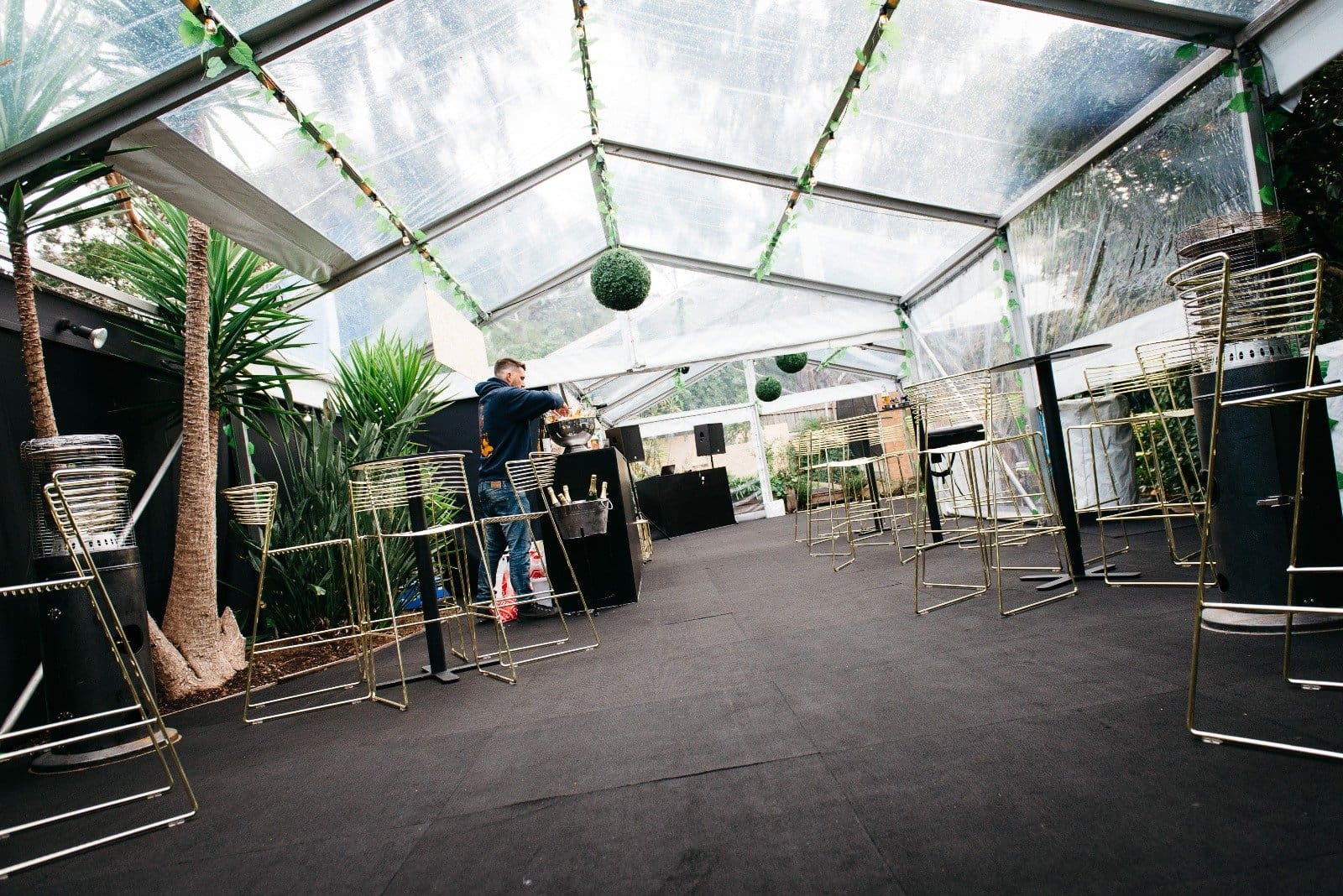 Small Marquee Wedding At Home in Melbourne