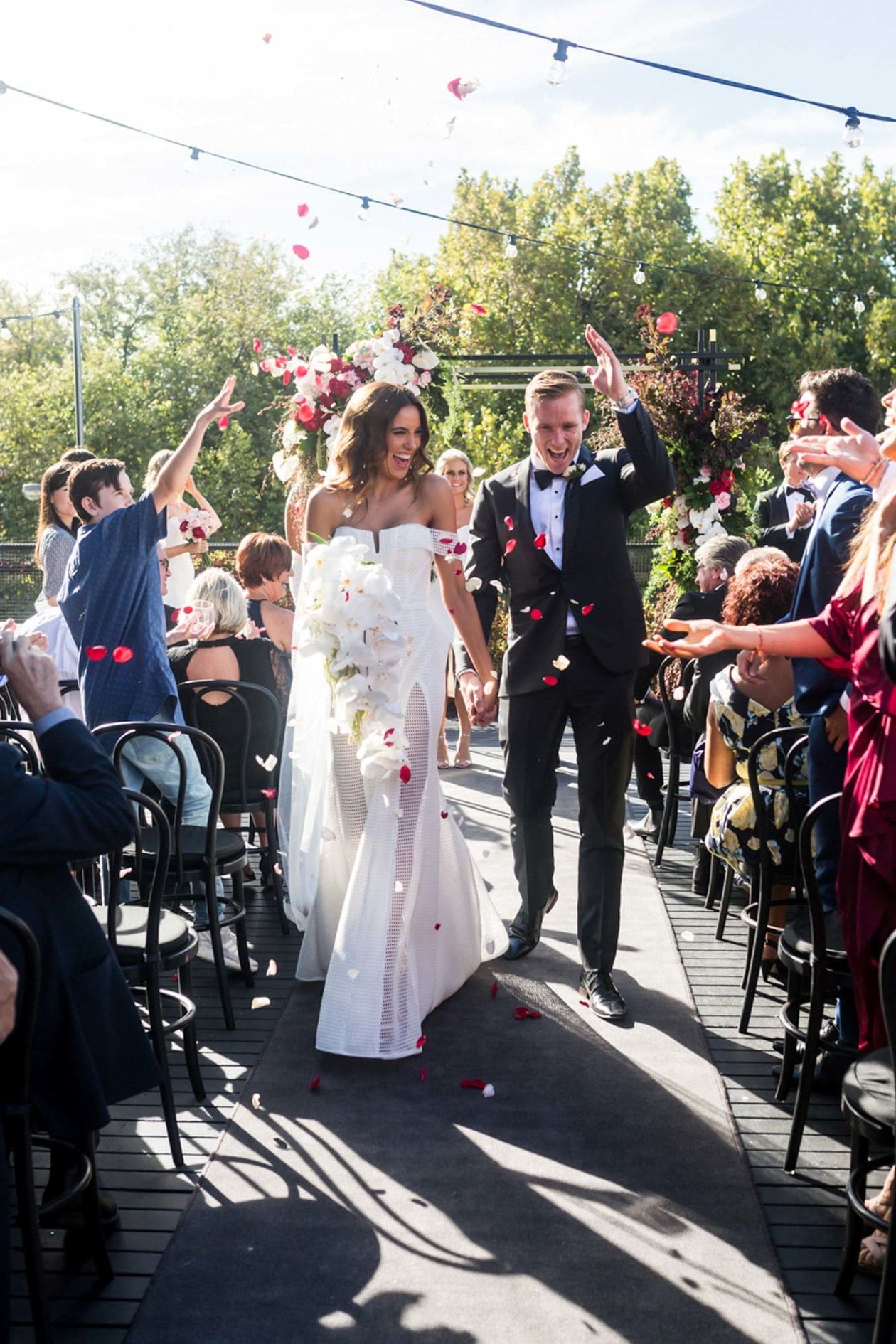 Prince Deck Wedding Couple