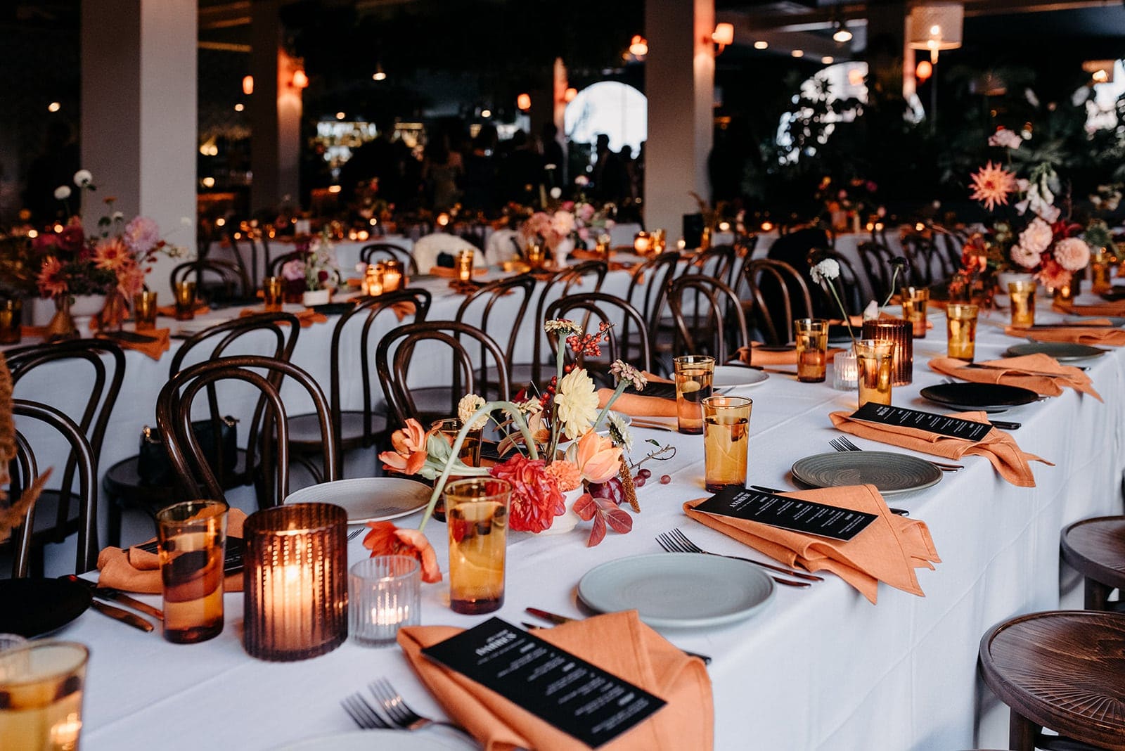 Panama Dining Room Fitzroy Wedding Styling Tables