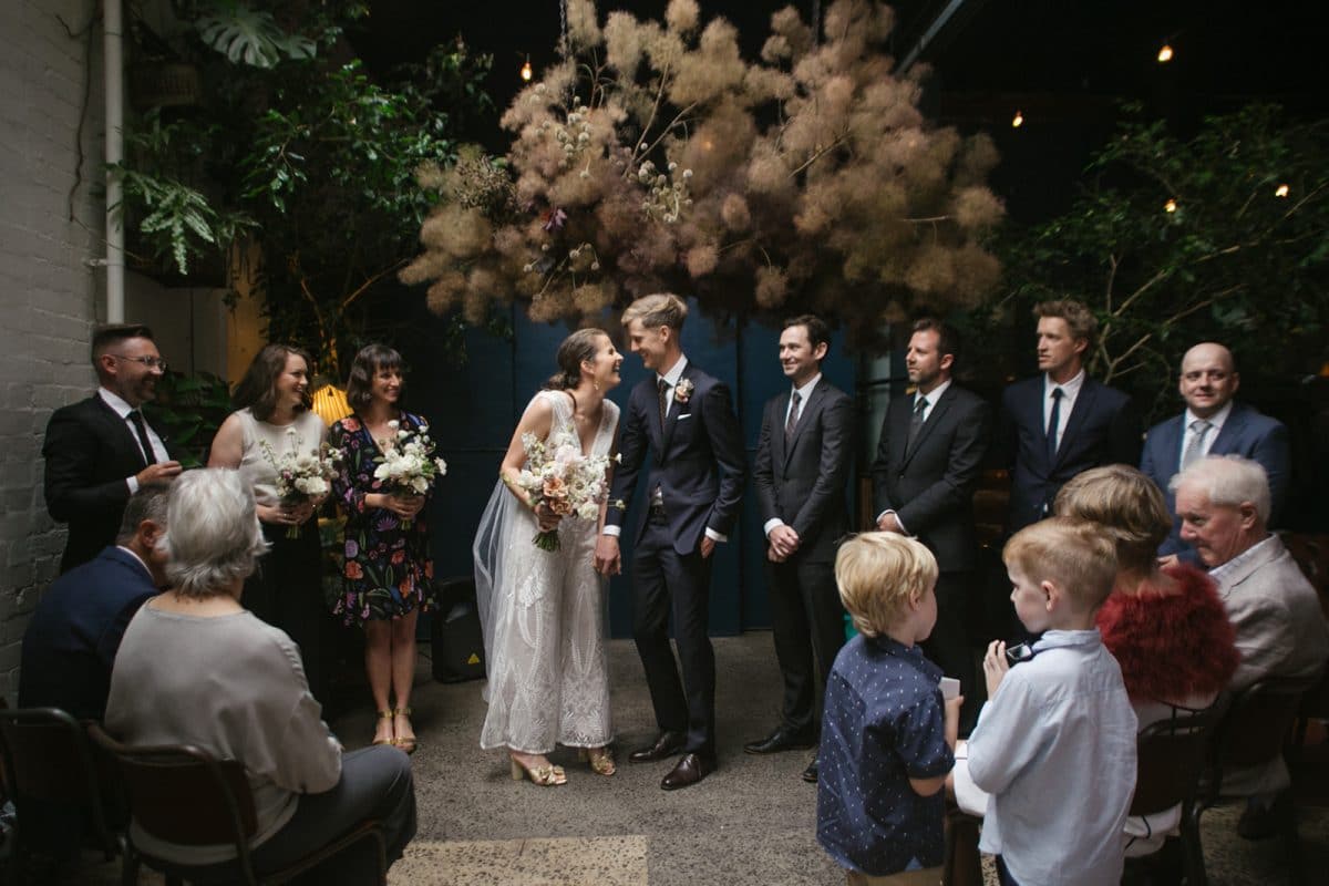 Jess And Al Wedding Ceremony At Rupert Photographed By Brown Paper Parcel