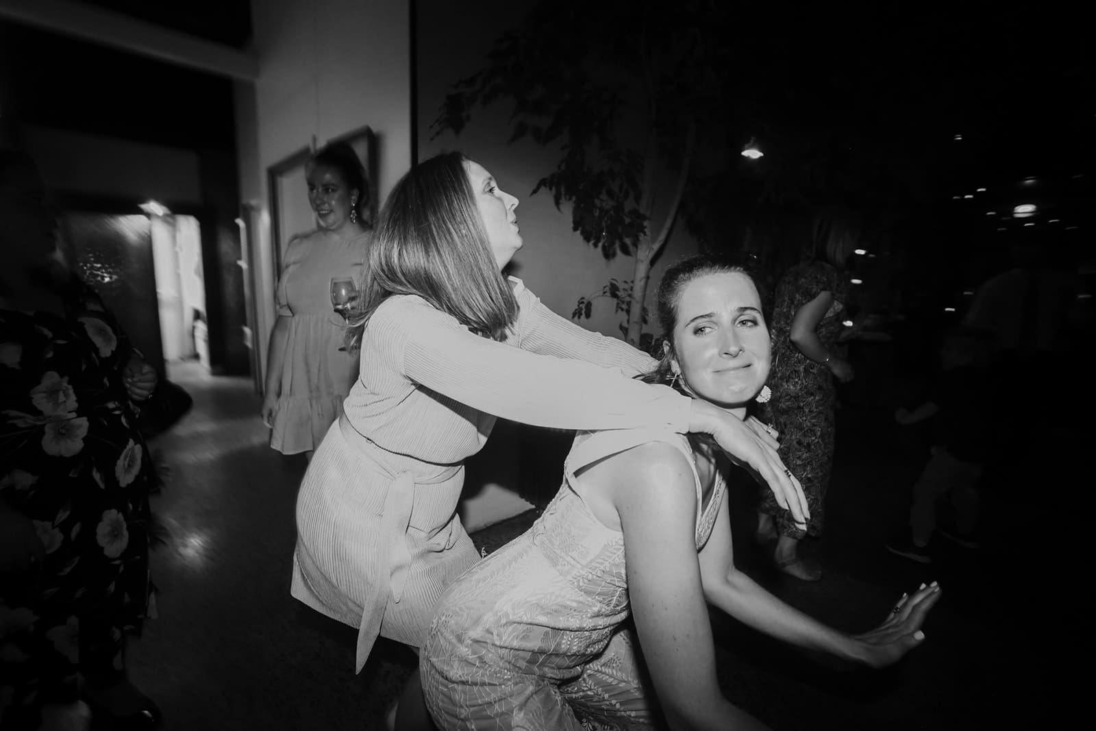 Bride And Guest On Rupert Dance Floor Photographed By Brown Paper Parcel