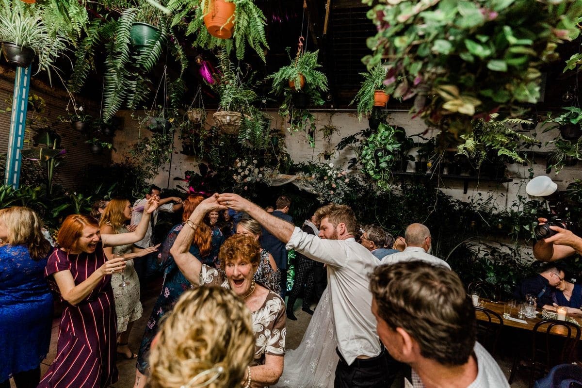 Melbourne Wedding Dancing At Glasshaus Inside