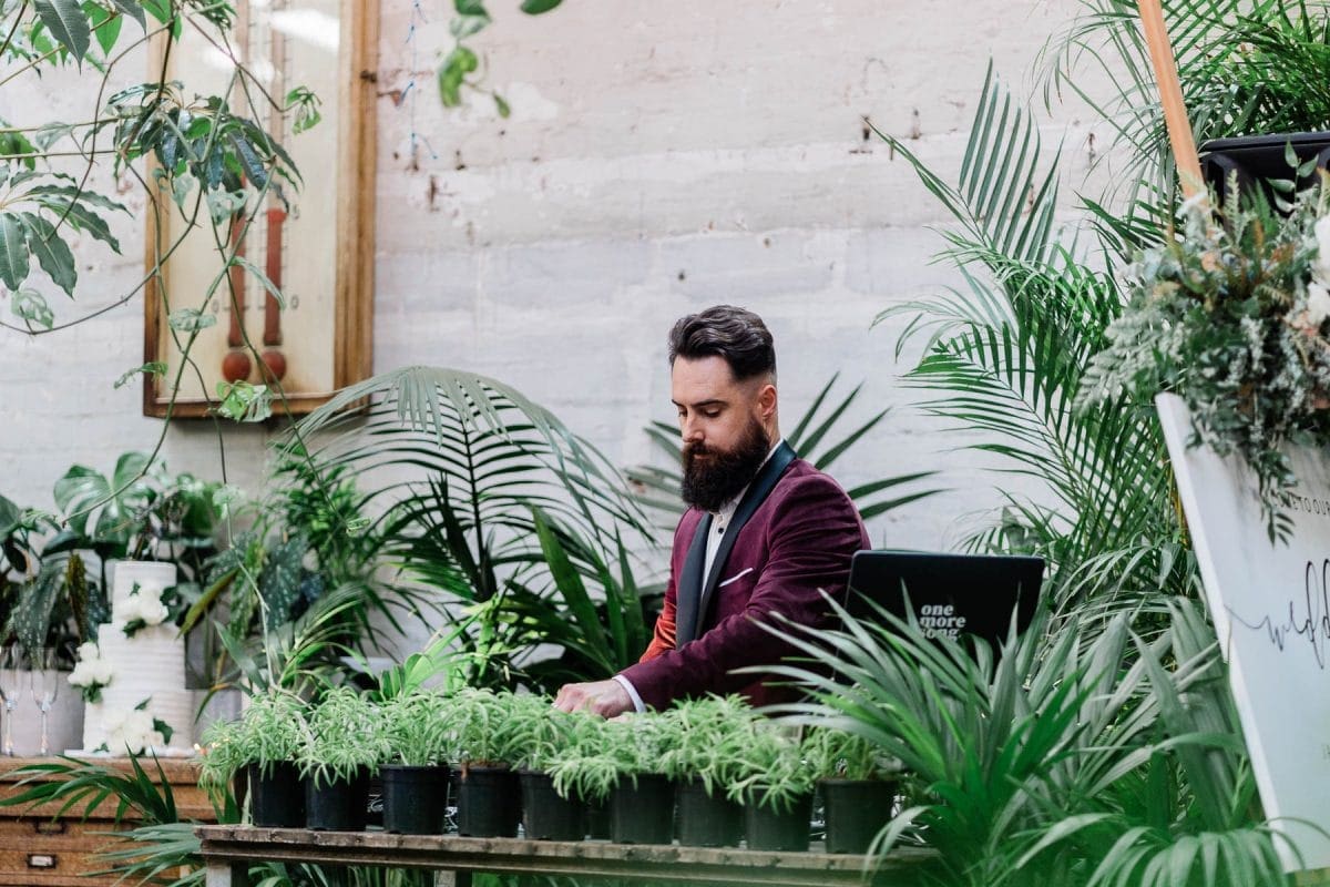 Melbourne Wedding DJ Eddy Mac At Glasshaus Inside Richmond