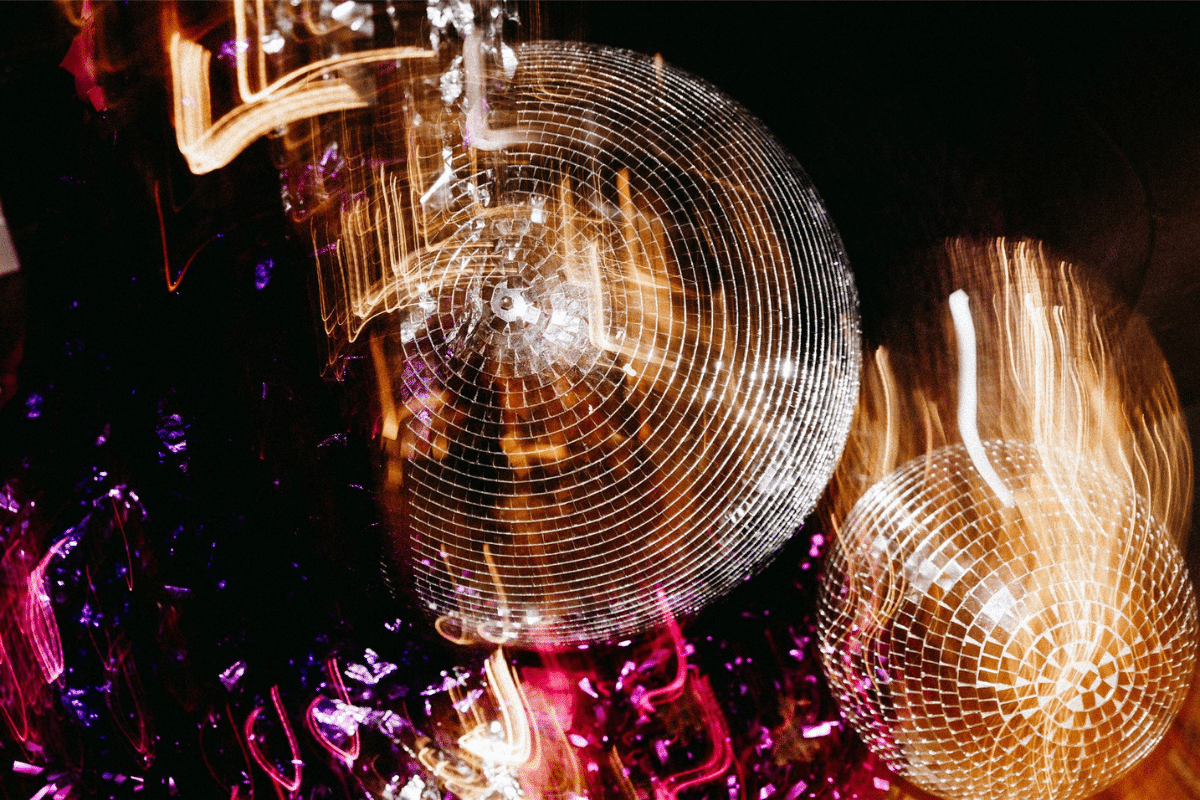 Disco Ball For Weddings Photographed by Maegan Brown in Brunswick