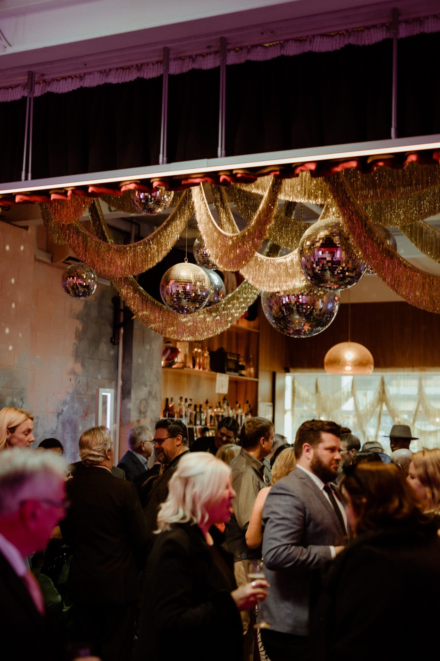 Disco Ball Wedding Melbourne Photographed by Dave LaPage